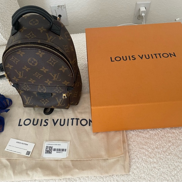 Louis Vuitton Monogram Mini Palm Springs Backpack - Picture 1 of 13